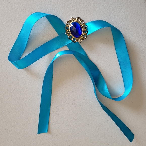 Leg Avenue Desert Beauty Sexy Princess Jasmine Costume Turquoise Size Xs - Picture 8 of 16